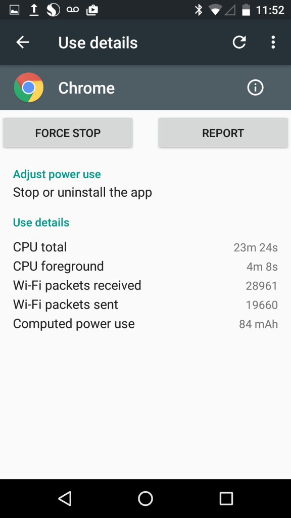Android Marshmallow app battery 3
