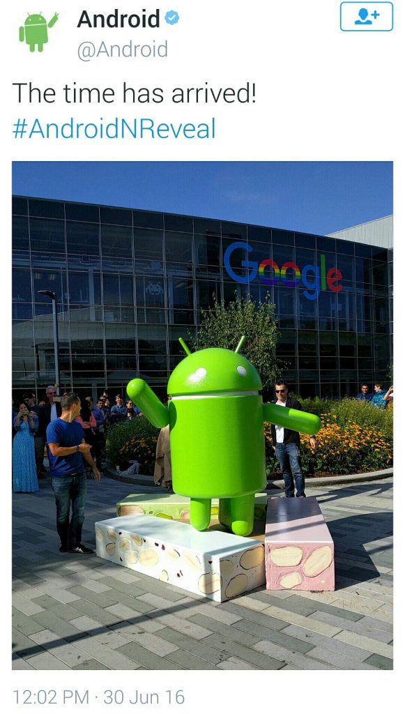 Android Nougat unveiled by Google