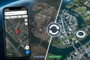Google Maps updating satellite images