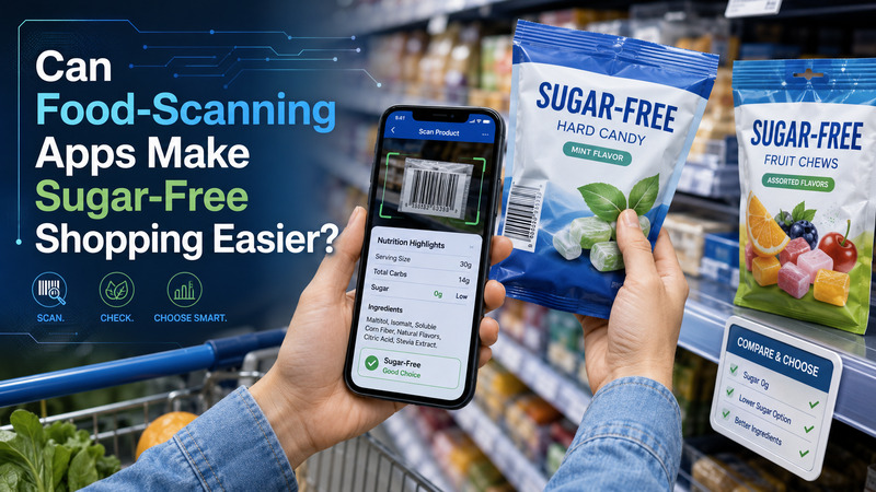 Can Food-Scanning Apps Make Sugar-Free Shopping Easier?
