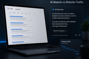 AI search killing website traffic