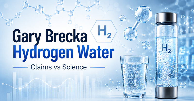 Gary Brecka hydrogen water