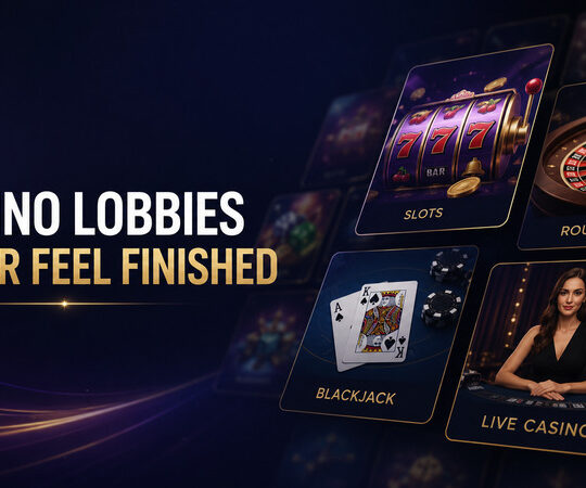 Casino Lobbies Never Really Feel Finished
