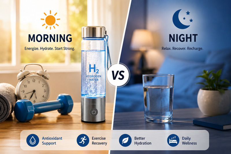 Best Time to Take Hydrogen Water