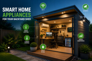 Smart Home Appliances to Upgrade Your Backyard Shed